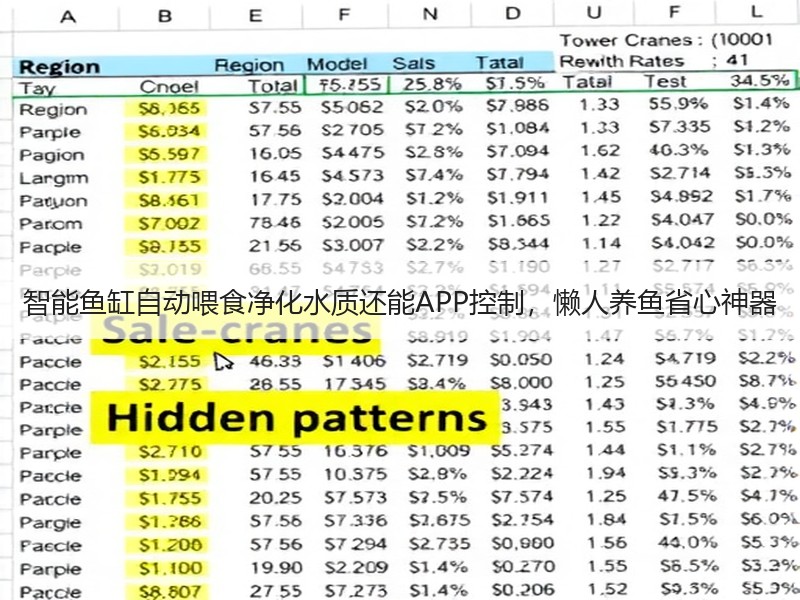 智能鱼缸自动喂食净化水质还能APP控制，