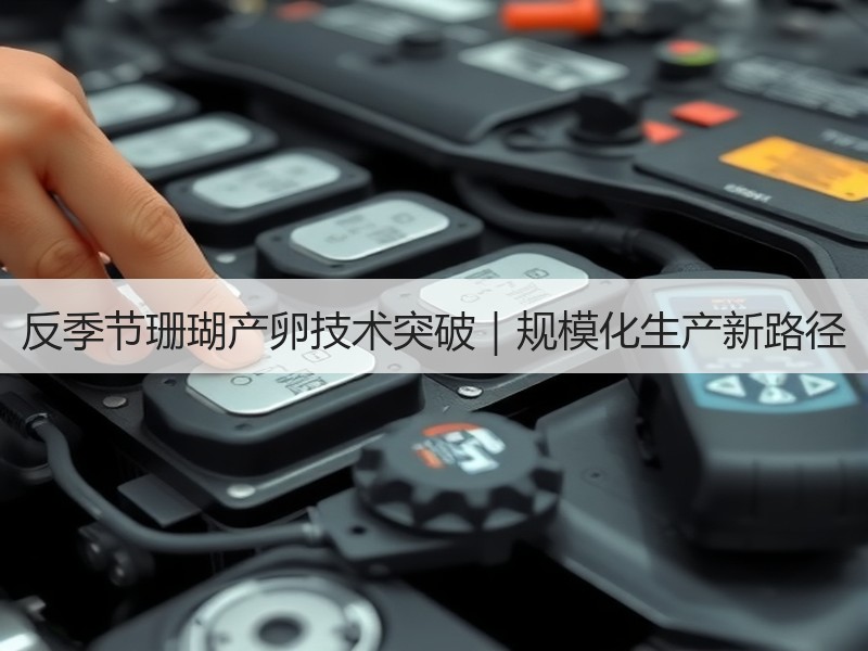 反季节珊瑚产卵技术突破｜规模化生产新路径