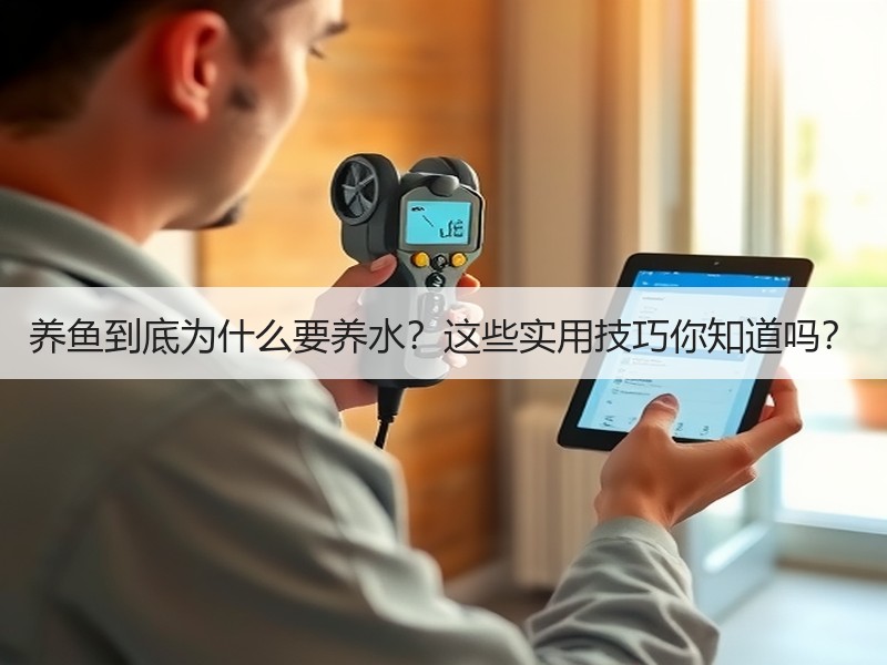 养鱼到底为什么要养水？这些实用技巧你知道