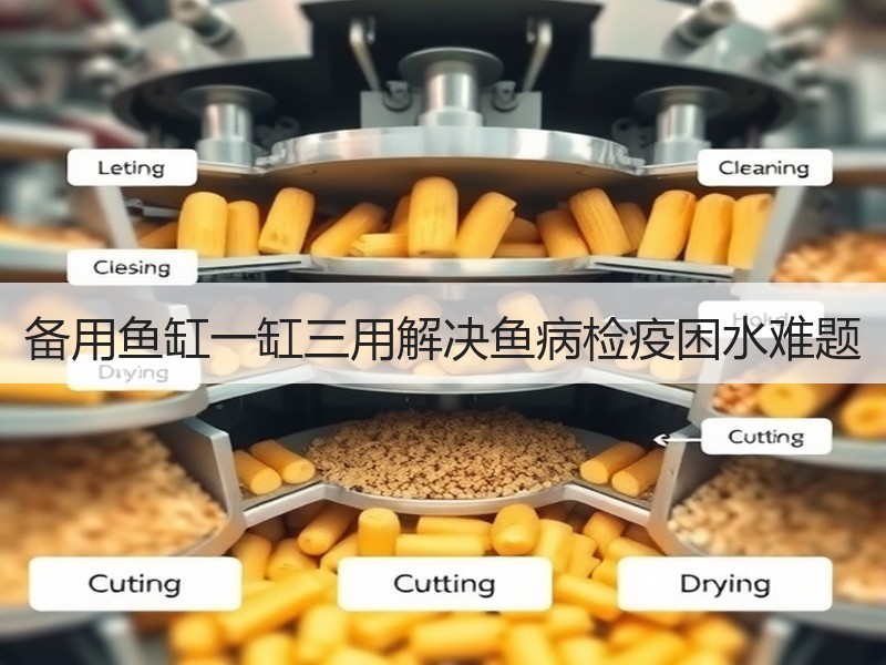 备用鱼缸一缸三用解决鱼病检疫困水难题