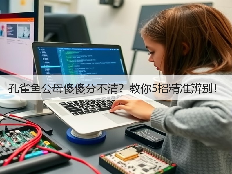 孔雀鱼公母傻傻分不清？教你5招精准辨别！