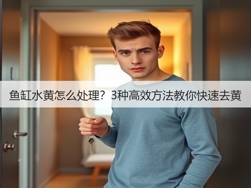 鱼缸水黄怎么处理？3种高效方法教你快速去