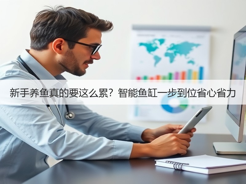 新手养鱼真的要这么累？智能鱼缸一步到位省