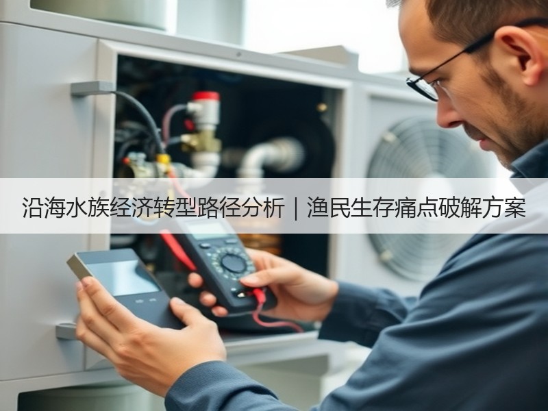 沿海水族经济转型路径分析｜渔民生存痛点破