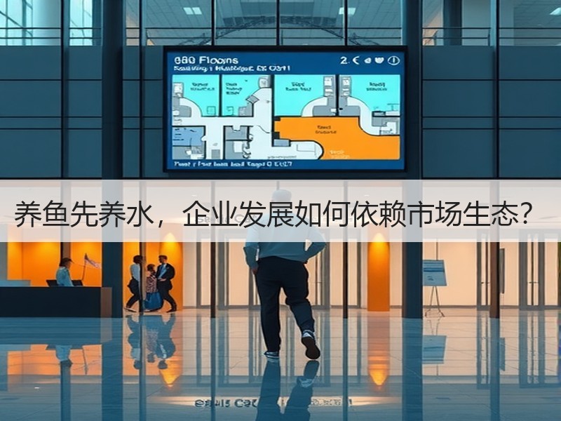 养鱼先养水，企业发展如何依赖市场生态？