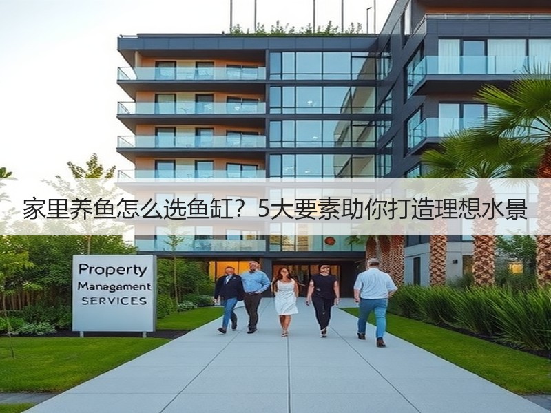 家里养鱼怎么选鱼缸？5大要素助你打造理想