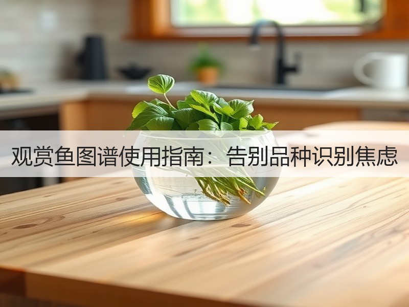 观赏鱼图谱使用指南：告别品种识别焦虑