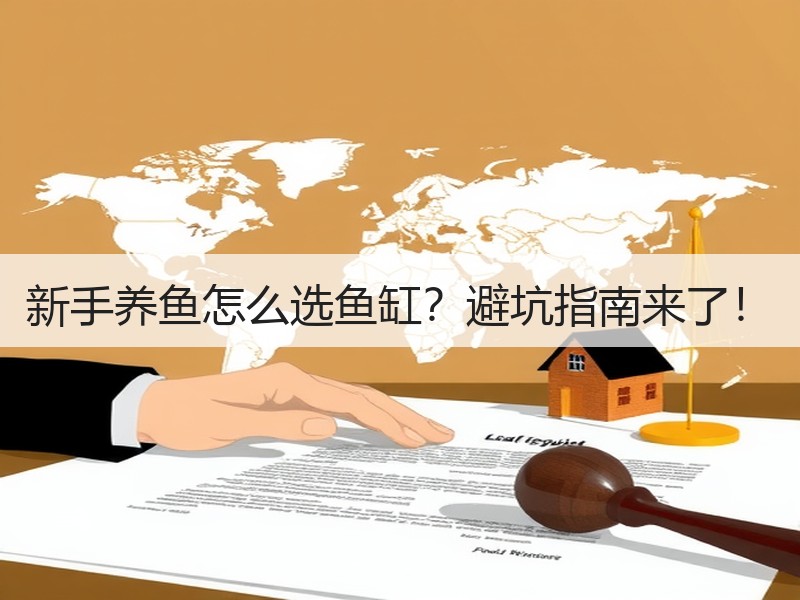 新手养鱼怎么选鱼缸？避坑指南来了！