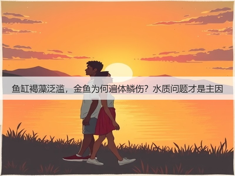 鱼缸褐藻泛滥，金鱼为何遍体鳞伤？水质问题