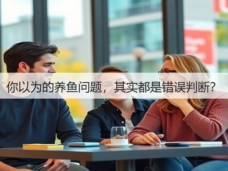 你以为的养鱼问题，其实都是错误判断？