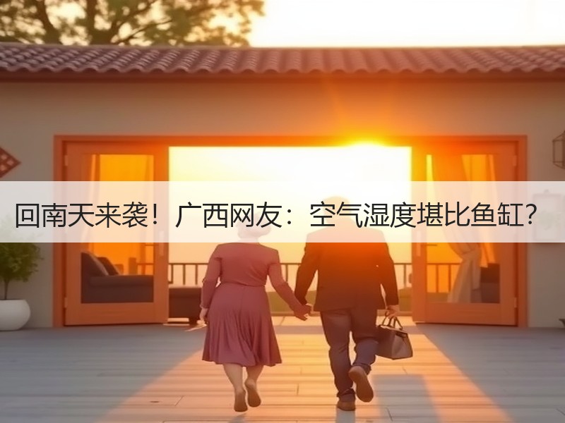 回南天来袭！广西网友：空气湿度堪比鱼缸？
