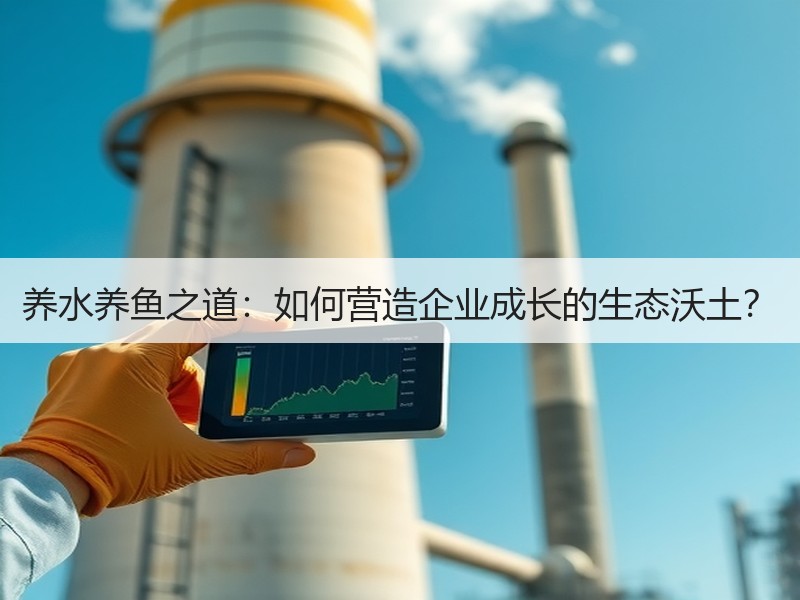 养水养鱼之道：如何营造企业成长的生态沃土？
