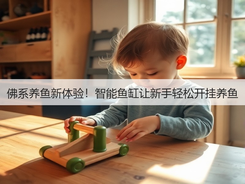佛系养鱼新体验！智能鱼缸让新手轻松开挂养