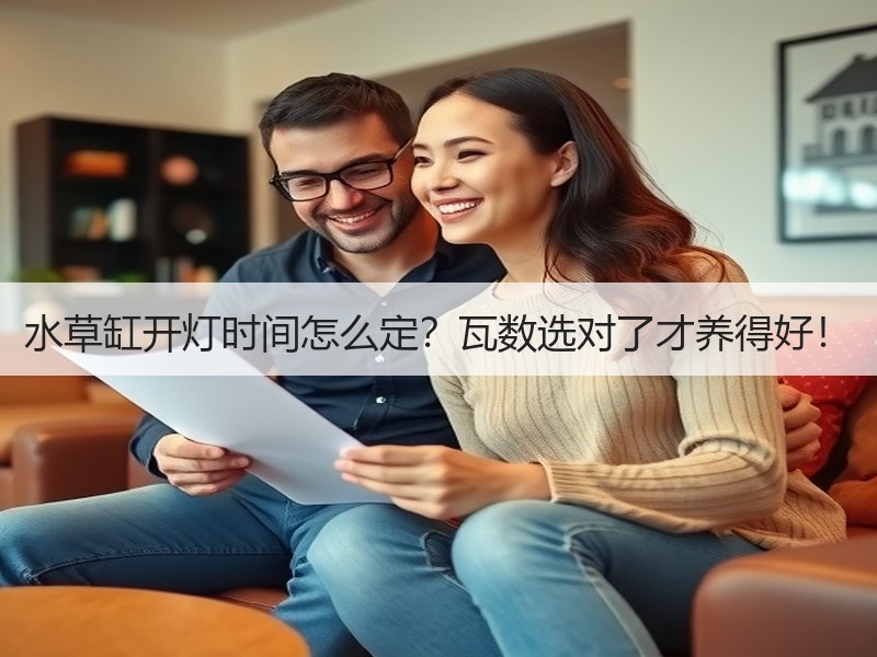 水草缸开灯时间怎么定？瓦数选对了才养得好
