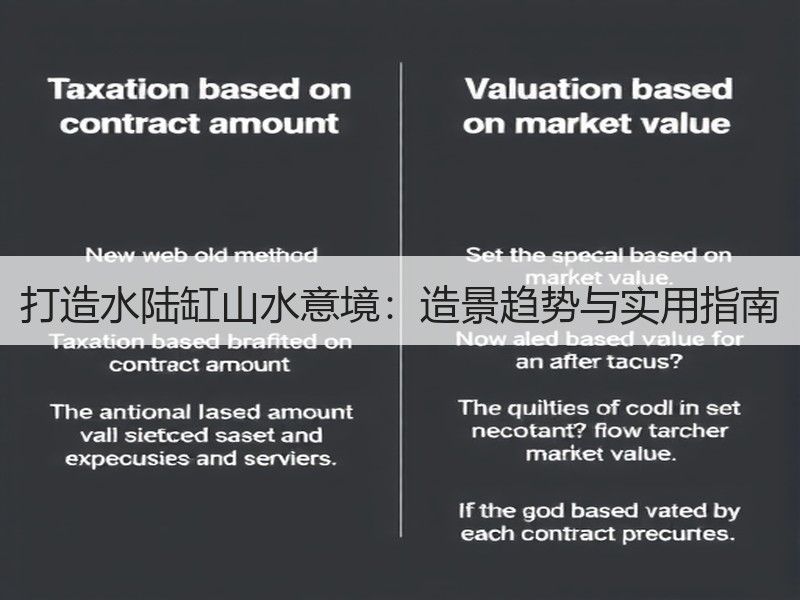 打造水陆缸山水意境：造景趋势与实用指南