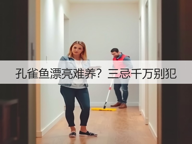 孔雀鱼漂亮难养？三忌千万别犯