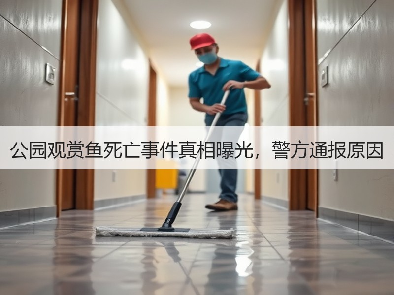 公园观赏鱼死亡事件真相曝光，警方通报原因