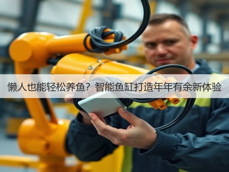 懒人也能轻松养鱼？智能鱼缸打造年年有余新