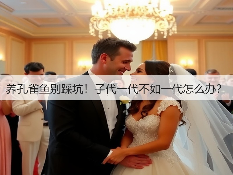 养孔雀鱼别踩坑！子代一代不如一代怎么办？