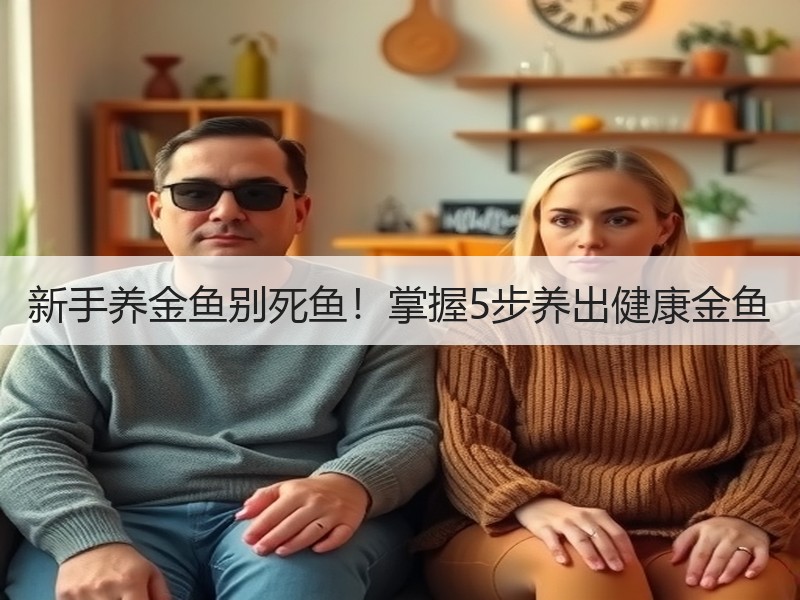 新手养金鱼别死鱼！掌握5步养出健康金鱼