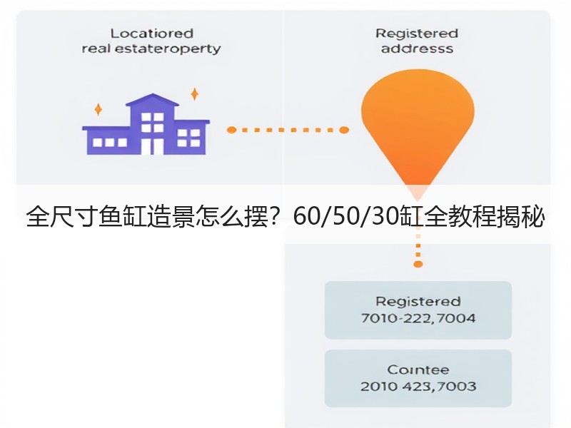 全尺寸鱼缸造景怎么摆？60/50/30缸