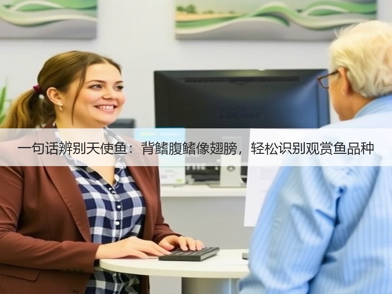 一句话辨别天使鱼：背鳍腹鳍像翅膀，轻松识