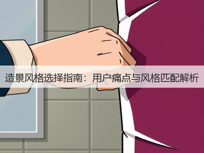 造景风格选择指南：用户痛点与风格匹配解析