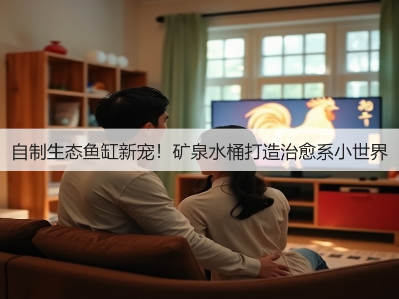 自制生态鱼缸新宠！矿泉水桶打造治愈系小世