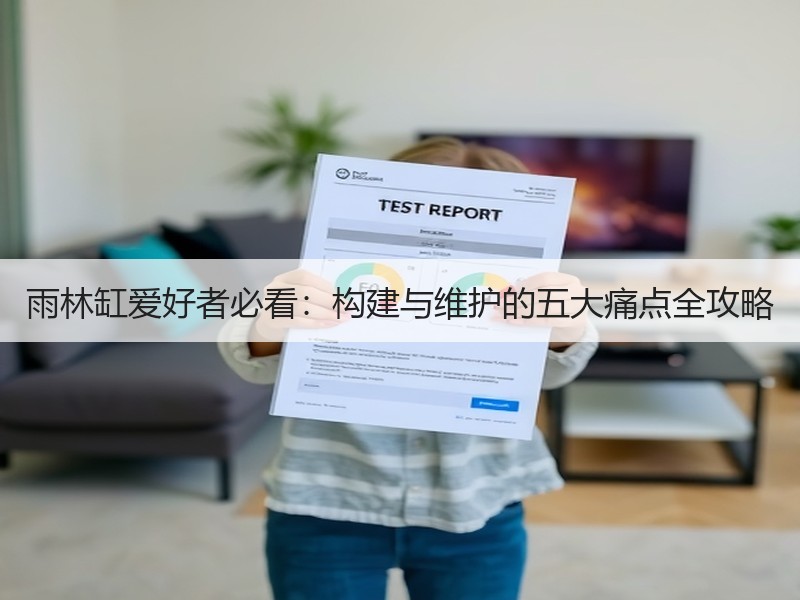 雨林缸爱好者必看：构建与维护的五大痛点全