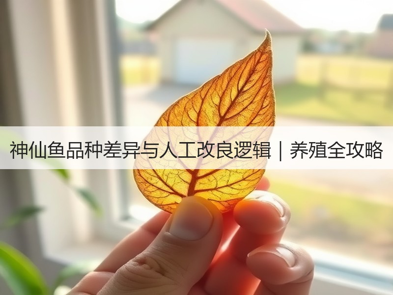 神仙鱼品种差异与人工改良逻辑｜养殖全攻略