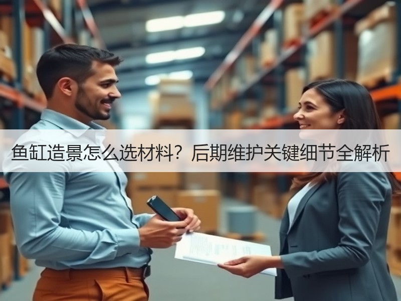 鱼缸造景怎么选材料？后期维护关键细节全解