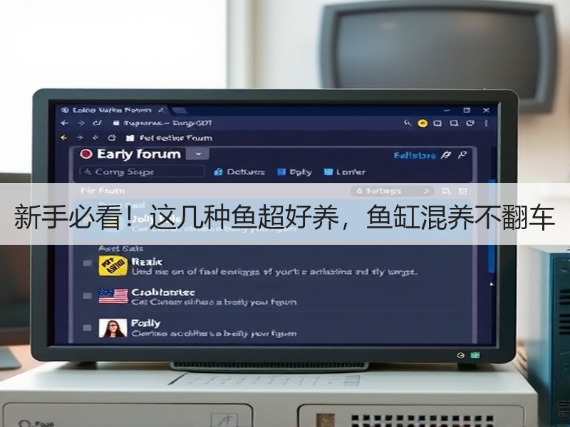 新手必看！这几种鱼超好养，鱼缸混养不翻车